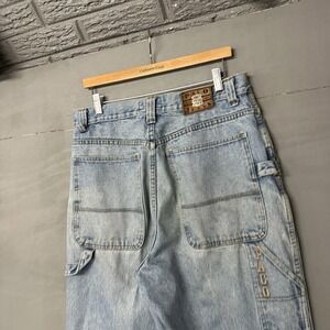 Vintage Y2K Paco Jean Co Skater Baggy Streetwear Design Hip Hop Mens Size 34X30